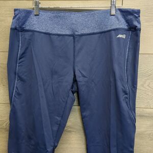 Avia Navy Blue Active Exercise Leggings Women's Size XL